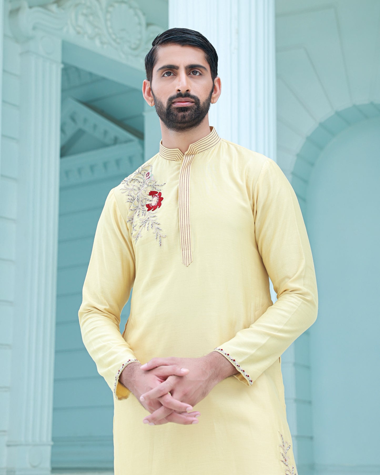 Yellow kurta set