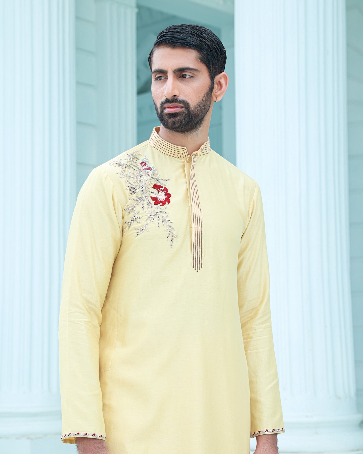 Yellow kurta set