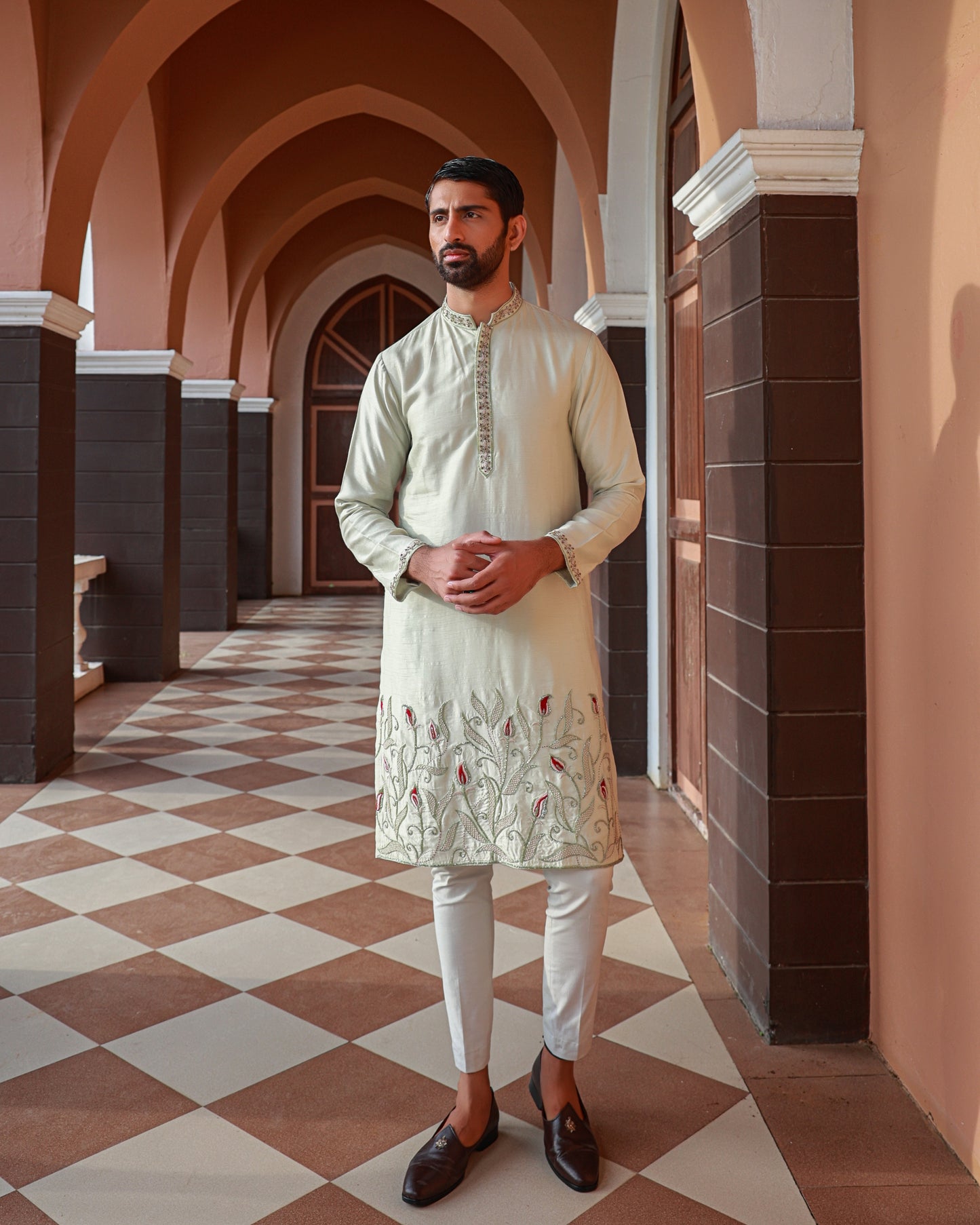 Embroidered Kurta set