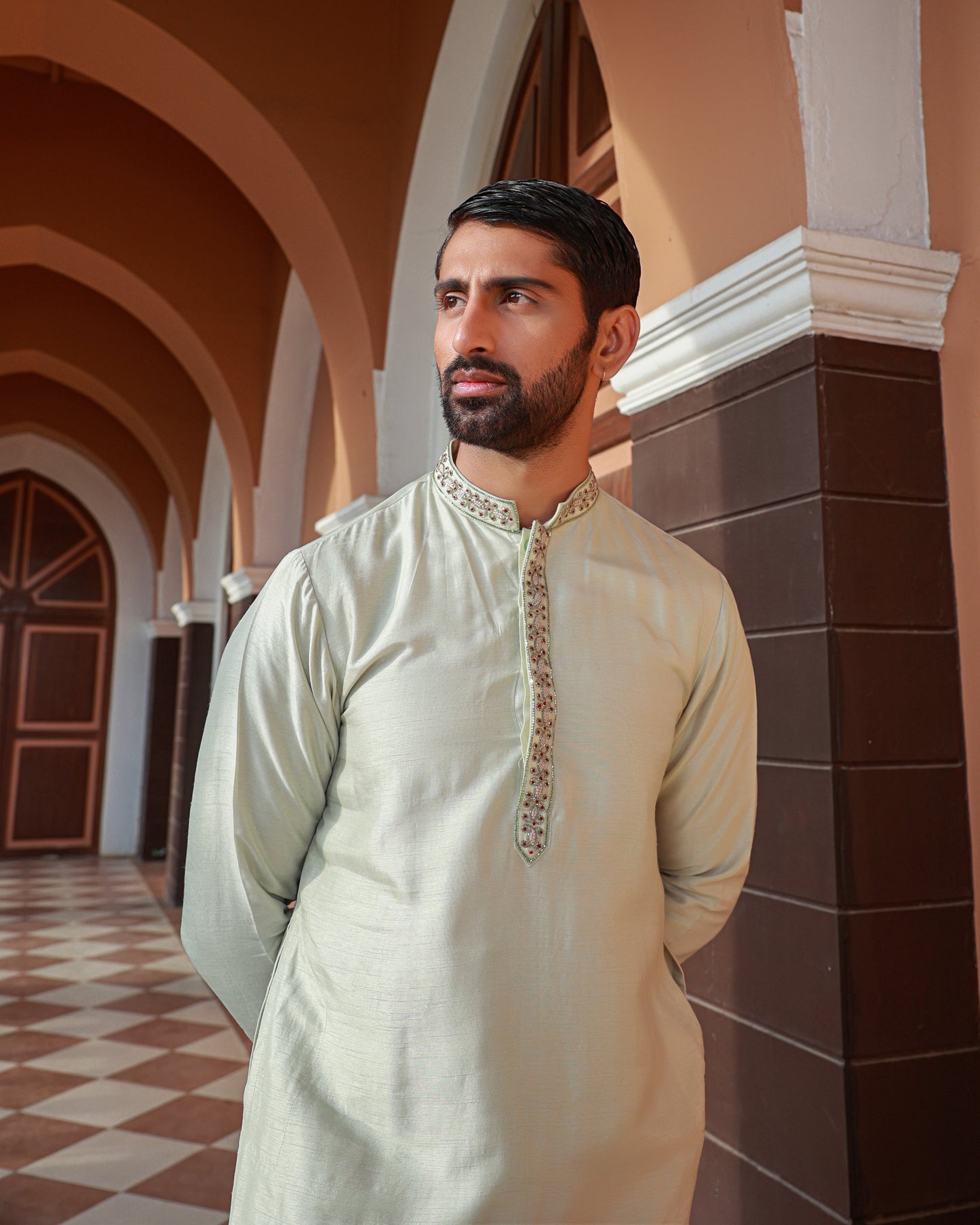 Embroidered Kurta set