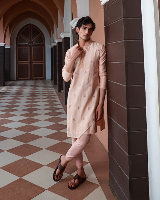 Pink kurta set