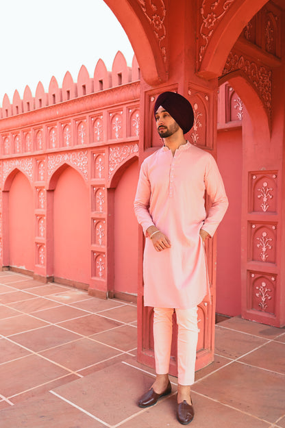 Pink Kurta set