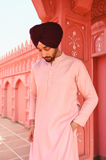 Pink Kurta set