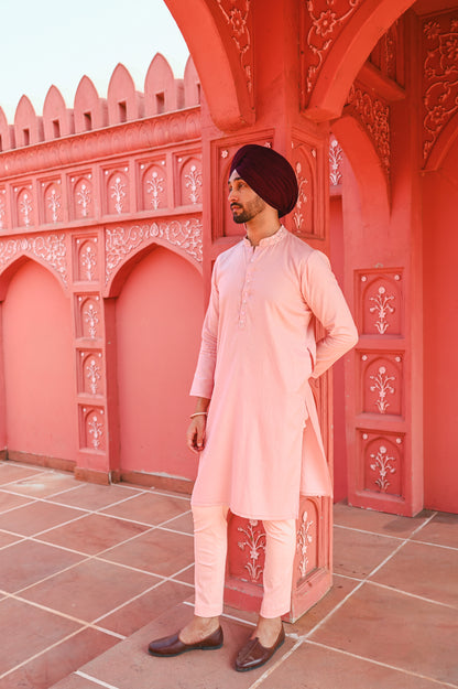 Pink Kurta set