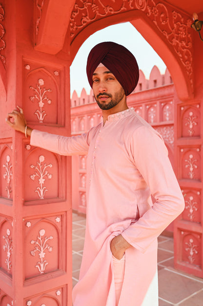 Pink Kurta set