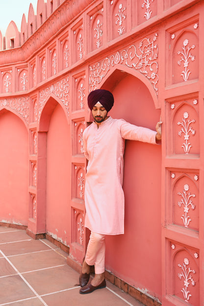 Pink Kurta set